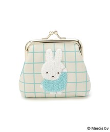 one'sterrace | Dick Bruna miffy がま口ミニ財布 チェックサガラ(その他雑貨)