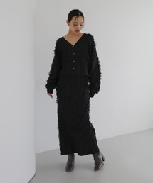 hellam | MIXフリンジタイトスカート(スカート)