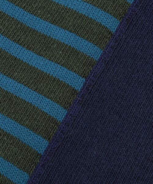 THE SHOP TK （ザ ショップ ティーケー ）の「パネルデザインソックス（ソックス/靴下・メンズ・ネイビー/ブラック/ブラウン系その他・00）」の7枚目の写真