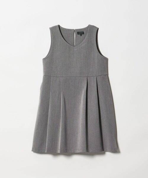 green label relaxing（グリーンレーベルリラクシング）の「ボレロ + ジャンパースカート セット / キッズ 140cm-160cm（スーツセット・キッズ・グレー/ベージュ・160cm/150cm/140cm）」の17枚目の写真