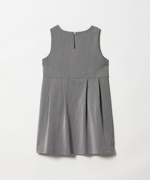 green label relaxing（グリーンレーベルリラクシング）の「ボレロ + ジャンパースカート セット / キッズ 140cm-160cm（スーツセット・キッズ・グレー/ベージュ・160cm/150cm/140cm）」の18枚目の写真