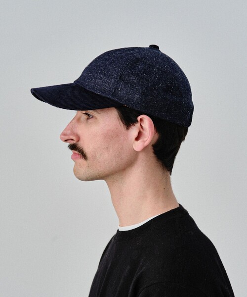 Nine Tailor(ナインテイラー)の「【Nine Tailor/ナインテーラー】Tansy Cap N-1532(キャップ・メンズ・カーキ/ネイビー・FREE)」の22枚目の写真