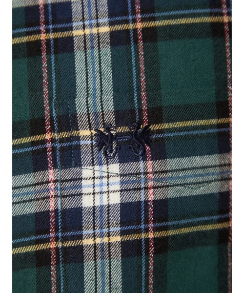 McGREGOR（マックレガー）の「微起毛杢チェック（シャツ/ブラウス・メンズ・レッド/グリーン/ネイビー・M/L/XL）」の15枚目の写真