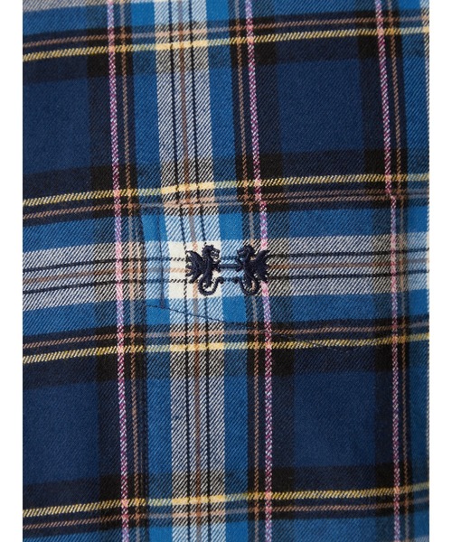 McGREGOR（マックレガー）の「微起毛杢チェック（シャツ/ブラウス・メンズ・レッド/グリーン/ネイビー・M/L/XL）」の16枚目の写真