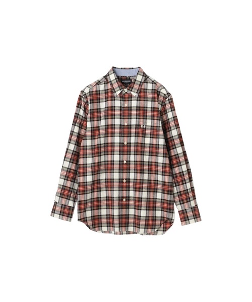 McGREGOR（マックレガー）の「微起毛杢チェック（シャツ/ブラウス・メンズ・レッド/グリーン/ネイビー・M/L/XL）」の17枚目の写真