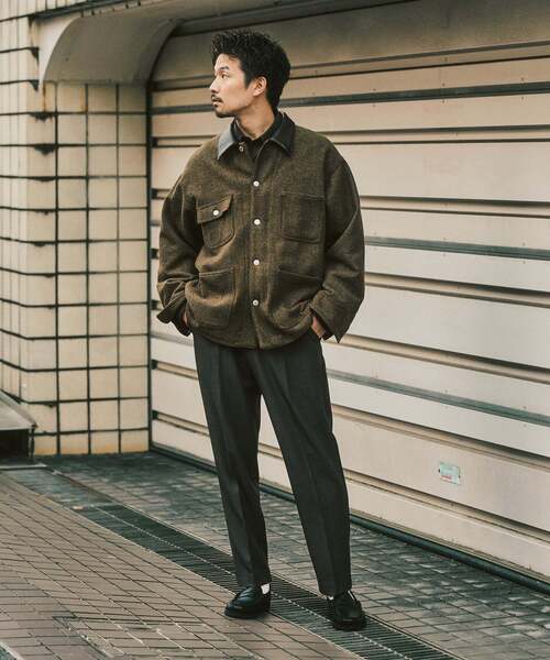 セール】ウールツイード カバーオール（カバーオール）｜417 EDIFICE