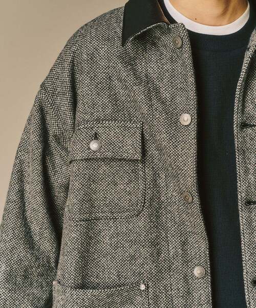 ウールツイード カバーオール（カバーオール）｜417 EDIFICE（フォー