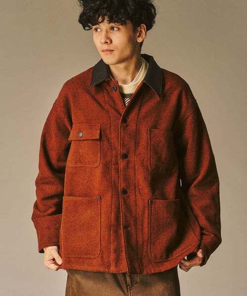 ウールツイード カバーオール（カバーオール）｜417 EDIFICE（フォー