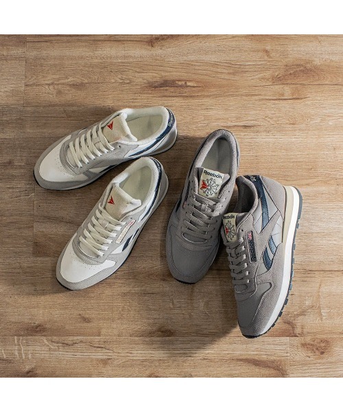 Reebok(リーボック)の「クラシックレザー / CLASSIC LEATHER(スニーカー・メンズ・グレー/ストーン・23.0cm/23.5cm/24.5cm/24.0cm/25.0cm/25.5cm/26.0cm/26.5cm/27.0cm/27.5cm/28.0cm/28.5cm/29.0cm)」の3枚目の写真
