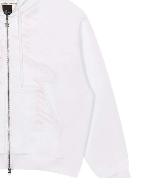 LUVISTRUE(ラヴイズトゥルー)の「SHUGO CHARA! HOOD ZIPUP(パーカー・レディース・ホワイト/ブラック・FREE)」の12枚目の写真