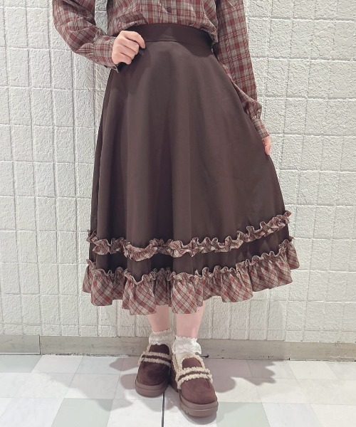 ベルト使いフェイクムートンシューズ（モカシン/デッキシューズ）｜F