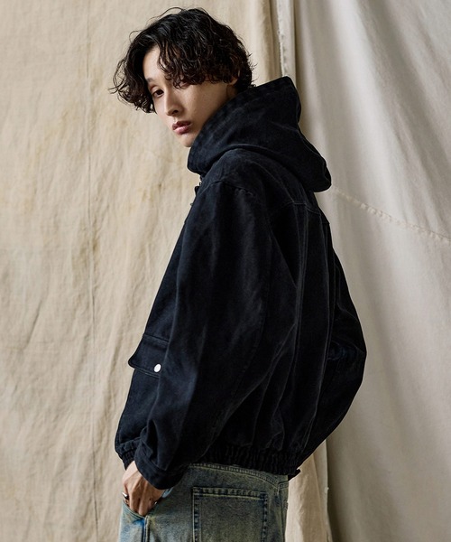 Bleme ヴィンテージライク ヘビーウェイト ファイヤーマン ジップパーカー Bleme パーカー ヴィンテージライク ヘビーウェイト ファイヤーマン