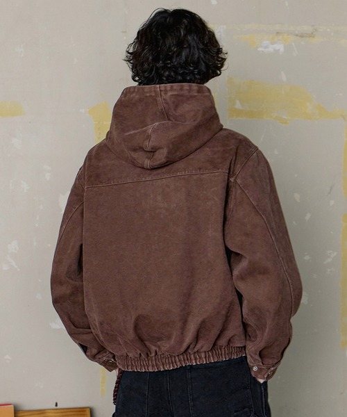 ヴィンテージライク ヘビーウェイト ファイヤーマン ジップパーカー