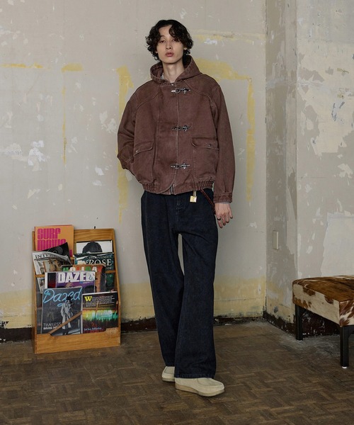 ヴィンテージライク ヘビーウェイト ファイヤーマン ジップパーカー