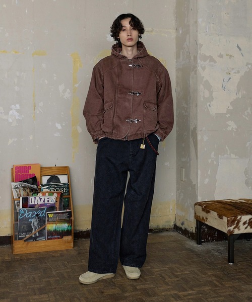 ヴィンテージライク ヘビーウェイト ファイヤーマン ジップパーカー