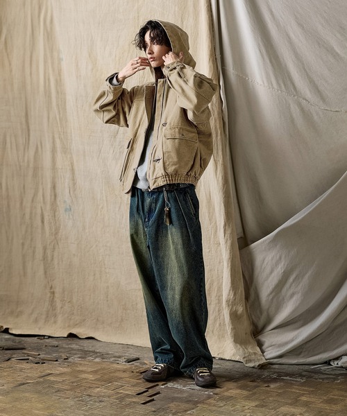 Bleme ヴィンテージライク ヘビーウェイト ファイヤーマン ジップパーカー ヴィンテージライク ヘビーウェイト ファイヤーマン ジップパーカー