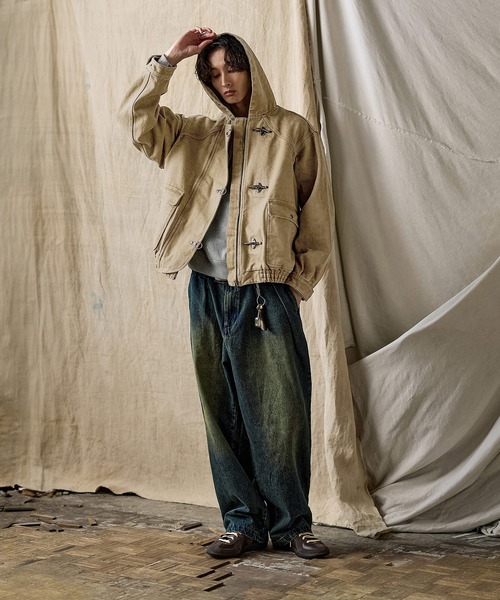 Bleme ヴィンテージライク ヘビーウェイト ファイヤーマン ジップパーカー ヴィンテージライク ヘビーウェイト ファイヤーマン ジップパーカー