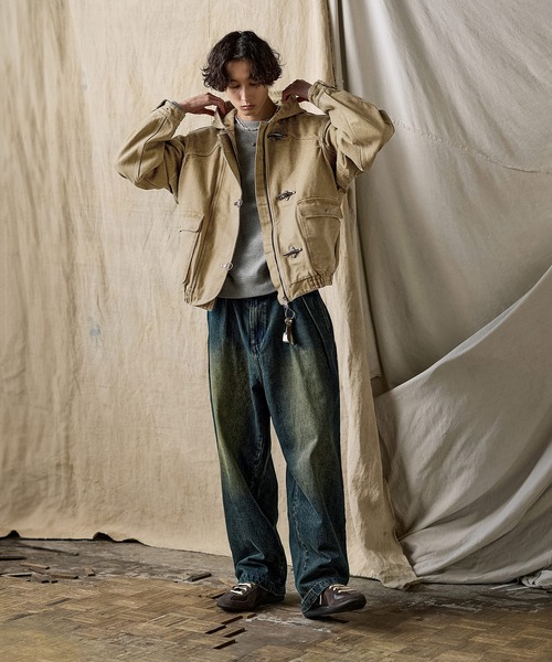 ヴィンテージライク ヘビーウェイト ファイヤーマン ジップパーカー