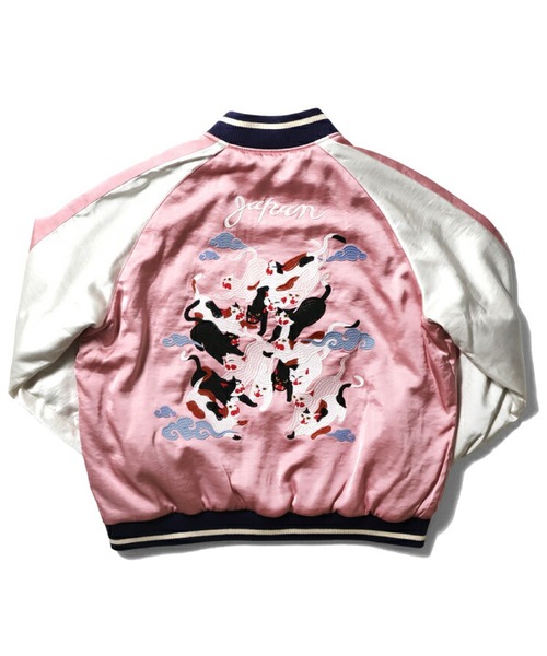 HOUSTON スカジャン(百猫)（スカジャン）｜HOUSTON（ヒューストン）の