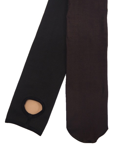 Blanc de Blue(ブランドブルー)の「薄手【80デニール】薄手タイプ 細見えフェイクタイツ・トレンカ(タイツ/ストッキング・レディース・ブラック系その他/ブラック・FREE)」の13枚目の写真