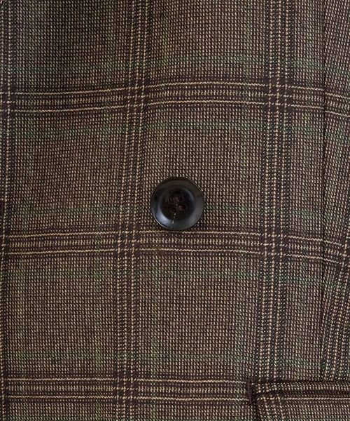 marmors（マルモア）の「【marmors】double tailored jacket（テーラードジャケット・レディース・ブラウン/チャコールグレー/マルチ・36）」の17枚目の写真