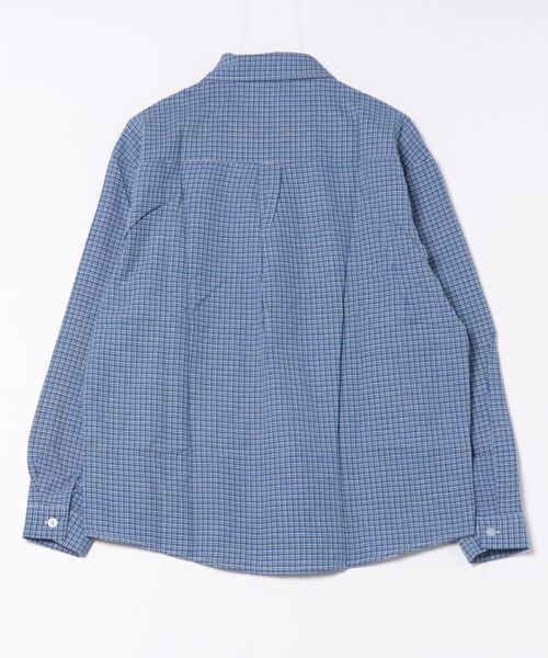 B.I.D.（ビーアイディー）の「《Bz》ブルーチェックシャツ ルーズシルエット（25MA/EKW124）（シャツ/ブラウス・レディース・ブルー・FREE）」の10枚目の写真