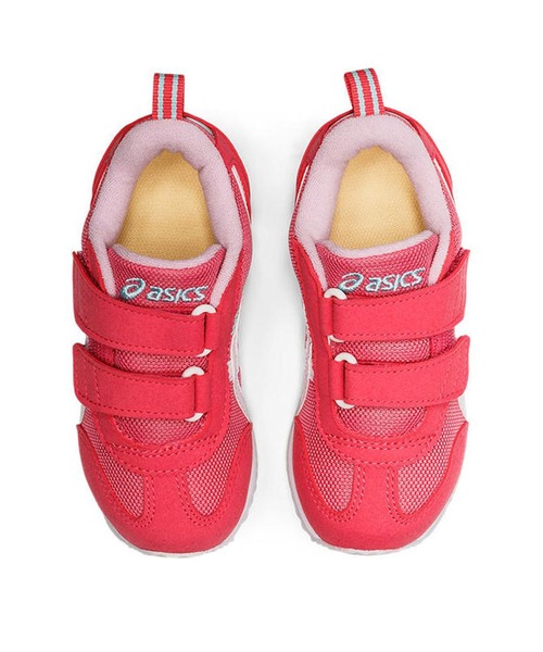 SUKUSUKU（スクスク）の「asics kids SUKU2/アシックスキッズ スクスク キッズ スニーカー ベルクロ 足育 IDAHO MINI 4 300（スニーカー・キッズ・ピンク/ベージュ/ネイビー/ライトブルー・18.0cm/19.0cm/22.0cm/21.0cm/20.0cm/17.0cm）」の5枚目の写真