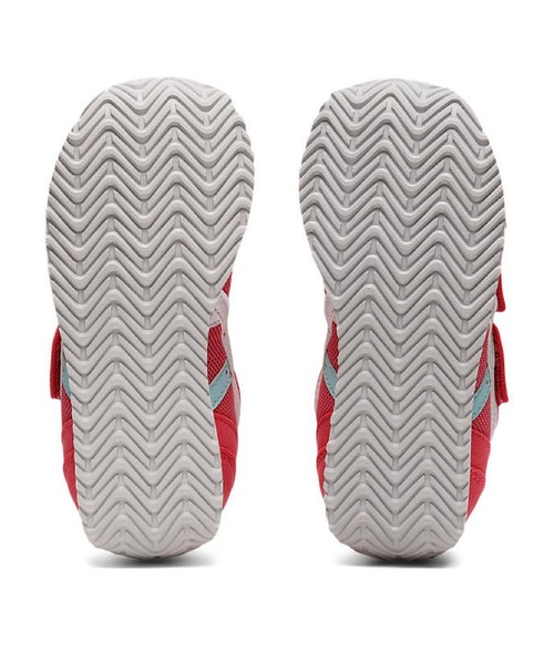 SUKUSUKU（スクスク）の「asics kids SUKU2/アシックスキッズ スクスク キッズ スニーカー ベルクロ 足育 IDAHO MINI 4 300（スニーカー・キッズ・ピンク/ベージュ/ネイビー/ライトブルー・18.0cm/19.0cm/22.0cm/21.0cm/20.0cm/17.0cm）」の6枚目の写真