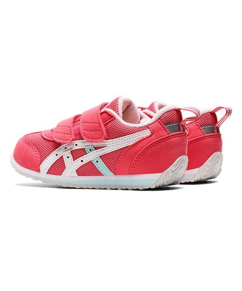 SUKUSUKU（スクスク）の「asics kids SUKU2/アシックスキッズ スクスク キッズ スニーカー ベルクロ 足育 IDAHO MINI 4 300（スニーカー・キッズ・ピンク/ベージュ/ネイビー/ライトブルー・18.0cm/19.0cm/22.0cm/21.0cm/20.0cm/17.0cm）」の9枚目の写真