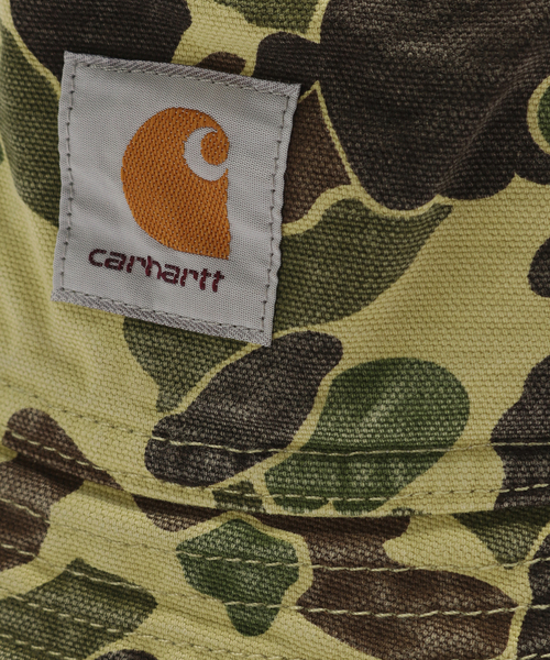 Carhartt WIP（カーハートダブリューアイピー）の「CARHARTT WIP / カーハート ダブリューアイピー DUCK BUCKET HAT（ハット・メンズ・カーキ/チャコールグレー・FREE）」の6枚目の写真