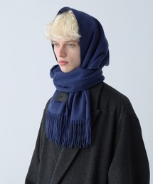 gypsohila ジプソフィア ノーブルマフラー(ネイビー) gypsohila ジプソフィア ノーブルマフラー(ネイビー) マフラー