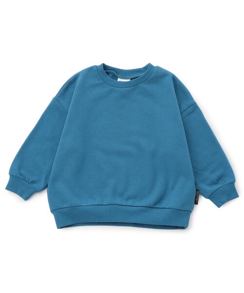 BREEZE(ブリーズ)の「【WEB限定/裏起毛】あったか無地ボーダートレーナー(スウェット・キッズ・ブラック/ブルー/その他12/ブラウン/ピンク/グリーン/キャメル/オレンジ/ミント/その他11・90/100/110/120/130/140/150/160)」の6枚目の写真