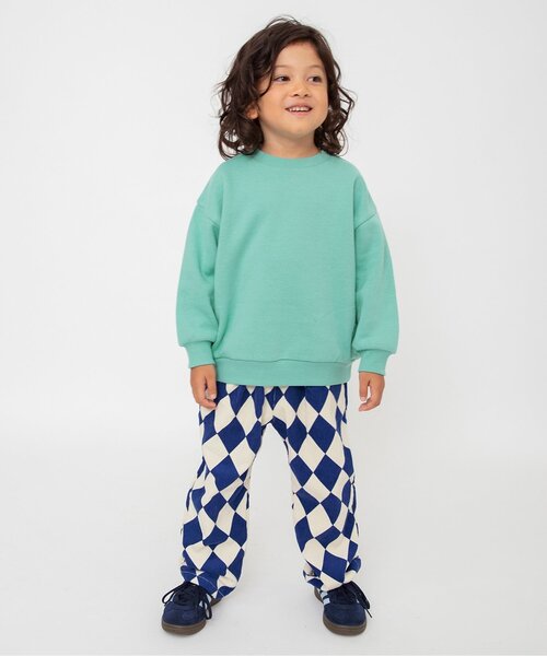 BREEZE(ブリーズ)の「【WEB限定/裏起毛】あったか無地ボーダートレーナー(スウェット・キッズ・ブラック/ブルー/その他12/ブラウン/ピンク/グリーン/キャメル/オレンジ/ミント/その他11・90/100/110/120/130/140/150/160)」の11枚目の写真