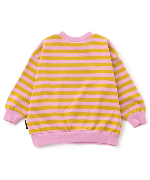 BREEZE(ブリーズ)の「【WEB限定/裏起毛】あったか無地ボーダートレーナー(スウェット・キッズ・ブラック/ブルー/その他12/ブラウン/ピンク/グリーン/キャメル/オレンジ/ミント/その他11・90/100/110/120/130/140/150/160)」の14枚目の写真