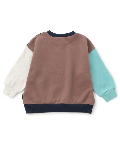 BREEZE(ブリーズ)の「【WEB限定/裏起毛】あったか無地ボーダートレーナー(スウェット・キッズ・ブラック/ブルー/その他12/ブラウン/ピンク/グリーン/キャメル/オレンジ/ミント/その他11・90/100/110/120/130/140/150/160)」の15枚目の写真