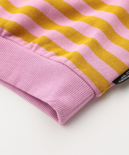 BREEZE(ブリーズ)の「【WEB限定/裏起毛】あったか無地ボーダートレーナー(スウェット・キッズ・ブラック/ブルー/その他12/ブラウン/ピンク/グリーン/キャメル/オレンジ/ミント/その他11・90/100/110/120/130/140/150/160)」の21枚目の写真