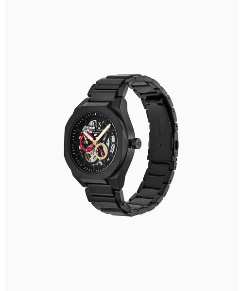 ARMANI EXCHANGE(アルマーニエクスチェンジ)の「【A|X アルマーニ エクスチェンジ】ステンレススチールベルトウォッチ(バタフライ)RAPHAEL_AX4196(アナログ腕時計・メンズ・その他1・FREE)」の2枚目の写真