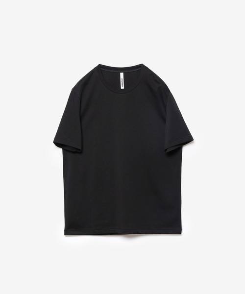 ATTACHMENT（アタッチメント）の「コットン ダブルフェイス スリムフィット S/S TEE / COTTON DOUBLE FACE SLIM FIT S/S TEE（Tシャツ/カットソー・メンズ・ダークグレー/ダークベージュ/ホワイト/ブラウン/ブラック・1/2/3）」の2枚目の写真