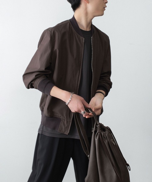 ATTACHMENT（アタッチメント）の「コットン ダブルフェイス スリムフィット S/S TEE / COTTON DOUBLE FACE SLIM FIT S/S TEE（Tシャツ/カットソー・メンズ・ダークグレー/ダークベージュ/ホワイト/ブラウン/ブラック・1/2/3）」の12枚目の写真