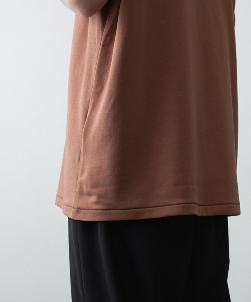 ATTACHMENT（アタッチメント）の「コットン ダブルフェイス スリムフィット S/S TEE / COTTON DOUBLE FACE SLIM FIT S/S TEE（Tシャツ/カットソー・メンズ・ダークグレー/ダークベージュ/ホワイト/ブラウン/ブラック・1/2/3）」の19枚目の写真