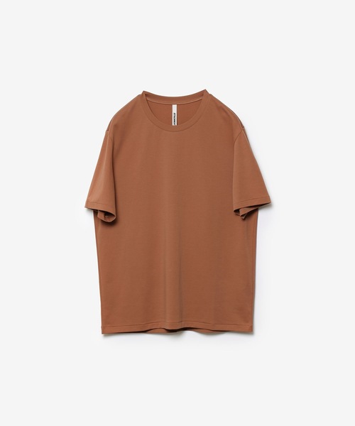 ATTACHMENT(アタッチメント)の「コットン ダブルフェイス スリムフィット S/S TEE / COTTON DOUBLE FACE SLIM FIT S/S TEE(Tシャツ/カットソー・メンズ・ダークグレー/ダークベージュ/ホワイト/ブラウン/ブラック・1/2/3/4)」の10枚目の写真