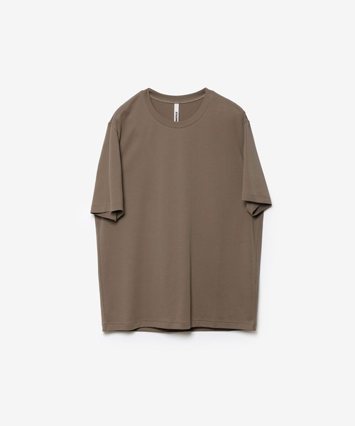 ATTACHMENT(アタッチメント)の「コットン ダブルフェイス スリムフィット S/S TEE / COTTON DOUBLE FACE SLIM FIT S/S TEE(Tシャツ/カットソー・メンズ・ダークグレー/ダークベージュ/ホワイト/ブラウン/ブラック・1/2/3/4)」の20枚目の写真