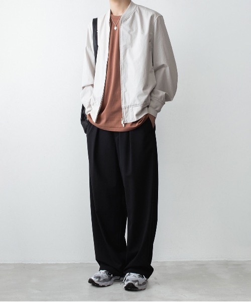 ATTACHMENT(アタッチメント)の「コットン ダブルフェイス スリムフィット S/S TEE / COTTON DOUBLE FACE SLIM FIT S/S TEE(Tシャツ/カットソー・メンズ・ダークグレー/ダークベージュ/ホワイト/ブラウン/ブラック・1/2/3/4)」の17枚目の写真