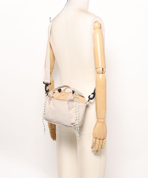 aimoha(アイモハ)の「【B.A.G】トート巾着ミニバッグ(トートバッグ・レディース・ワインレッド/グレー/ダークベージュ/ベージュ・FREE)」の8枚目の写真