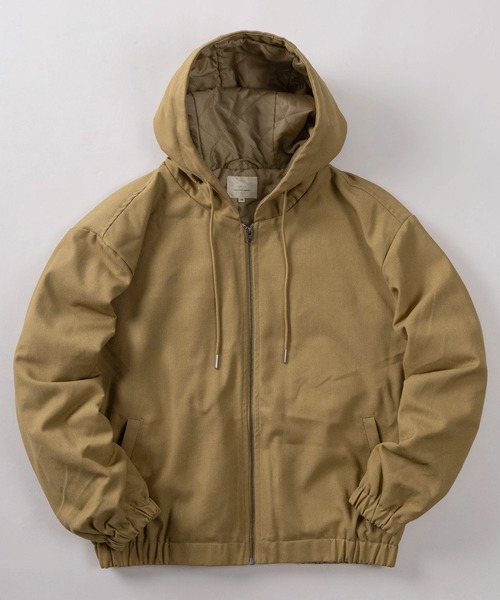 セール】【81】ダック 中綿入り フードブルゾン／ワークブルゾン