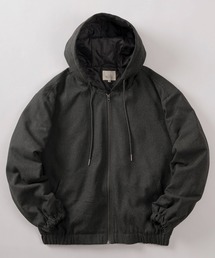 make a ray!（メイク ア レイ！）の「【81】ダック 中綿入り フードブルゾン／ワークブルゾン／アクティブパーカー（ブルゾン）」