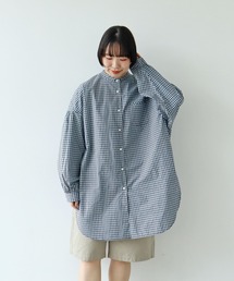 PAR ICI | 【WEB限定カラー】オーガニックマグワッシャー ロング丈シャツ(シャツ/ブラウス)