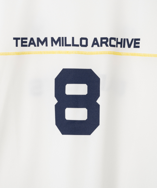 Millo Archive（ミロ アーカイブ）の「ティム・ガーマンツ ハーフジャージ [ホワイト]（Tシャツ/カットソー・メンズ・その他・MEDIUM/LARGE）」の6枚目の写真