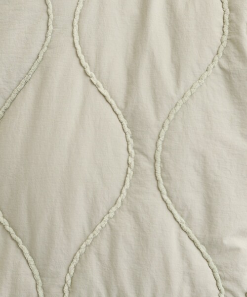 Cutie Blonde（キューティーブロンド）の「モールキルティング中綿ブルゾン（ブルゾン・レディース・オリーブ/ブラック・00）」の10枚目の写真