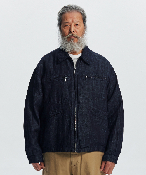 FRIZMWORKS(フリズムワークス)の「JW LINE SWING TOP _ INDIGO(その他アウター・メンズ・その他・SMALL/MEDIUM/LARGE/X-LARGE)」の1枚目の写真